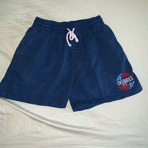 Men’s navy chubbies shorts